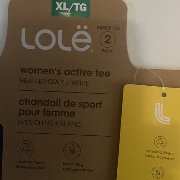 Lola t shirts for women. 1 grey and 1 white. New with tags - Picture 2 of 2